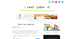 Desktop Screenshot of icantcolourin.co.uk